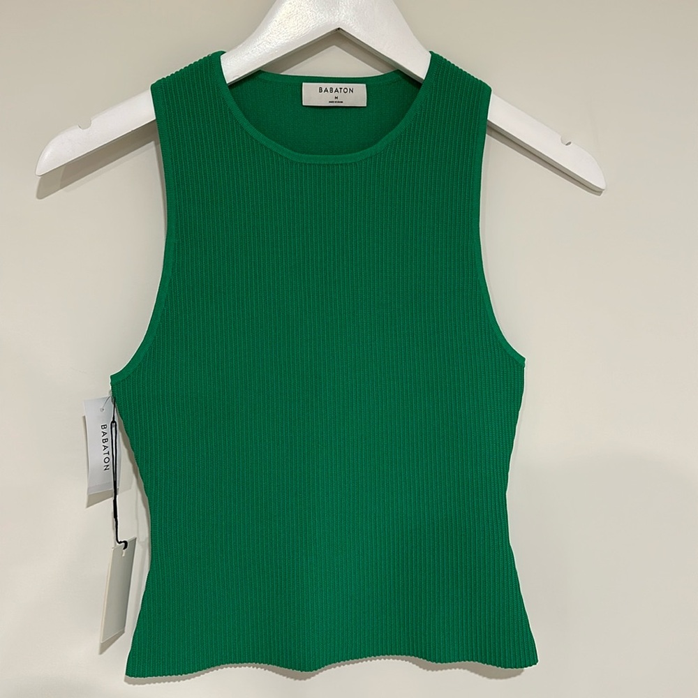 Brand new Green Babaton top